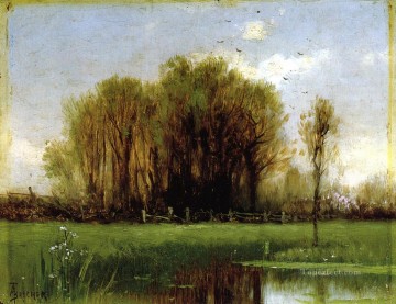  Thompson Canvas - Landscape with Water Alfred Thompson Bricher